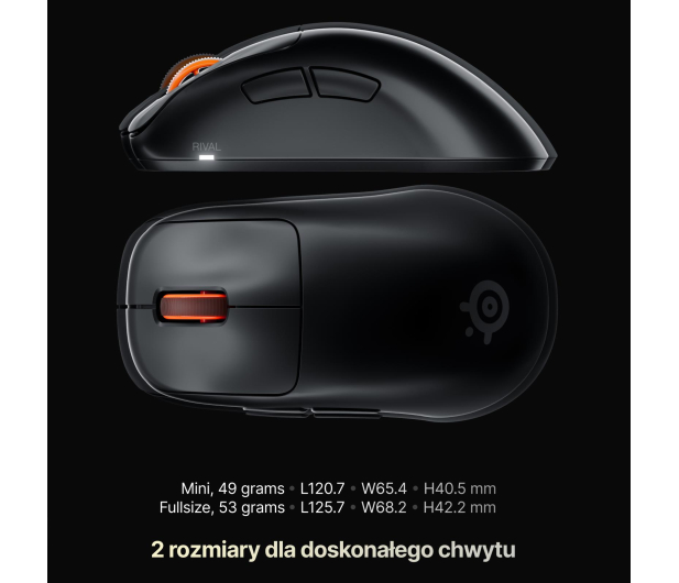 SteelSeries Rival Pro Mini czarna - 1593781 - zdjęcie 12